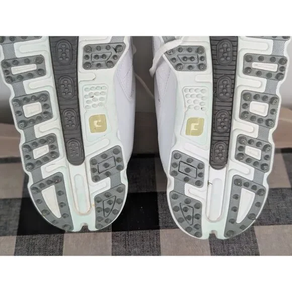 FootJoy Pro SL SoftSpike Golf Shoes White/Gray Men's Size 11 - Picture 13 of 13